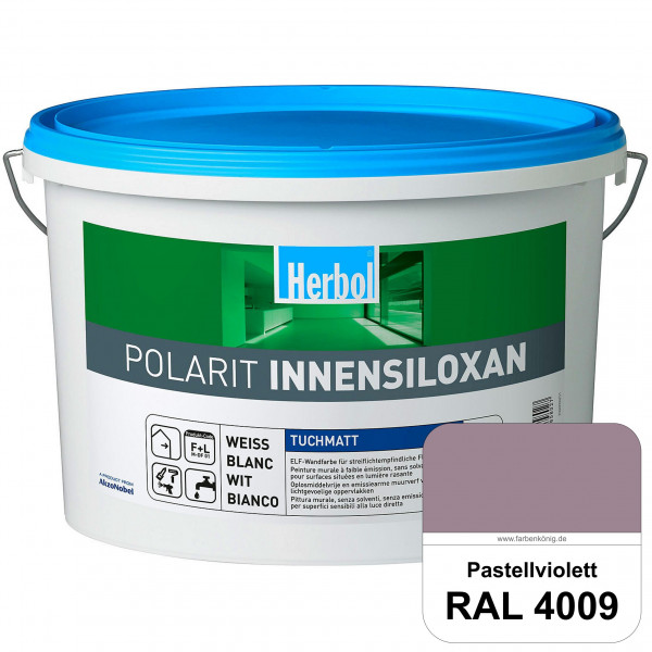 Polarit Innensiloxan (RAL 4009 Pastellviolett) Die Mineralmatte mit Super-Flächenwirkung für streifl
