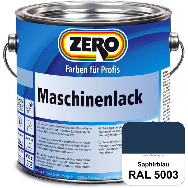 Maschinenlack (RAL 5003 Saphirblau)