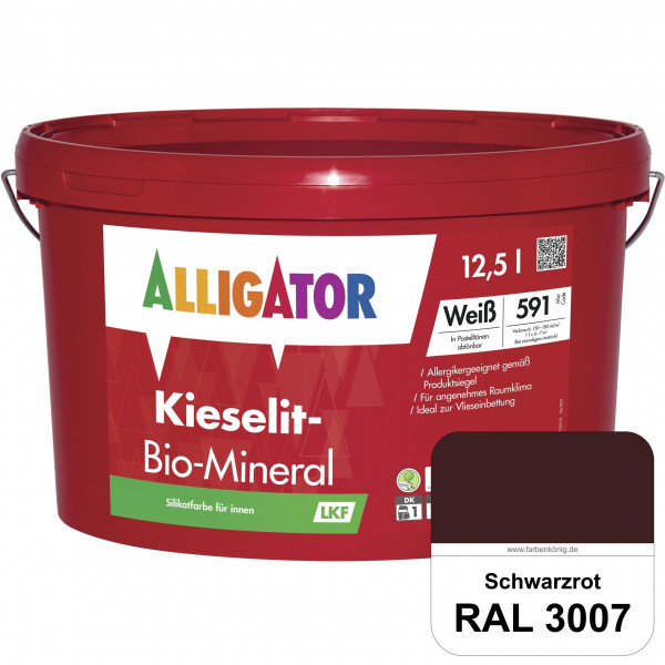 Kieselit-Bio-Mineral LKF (RAL 3007 Schwarzrot)