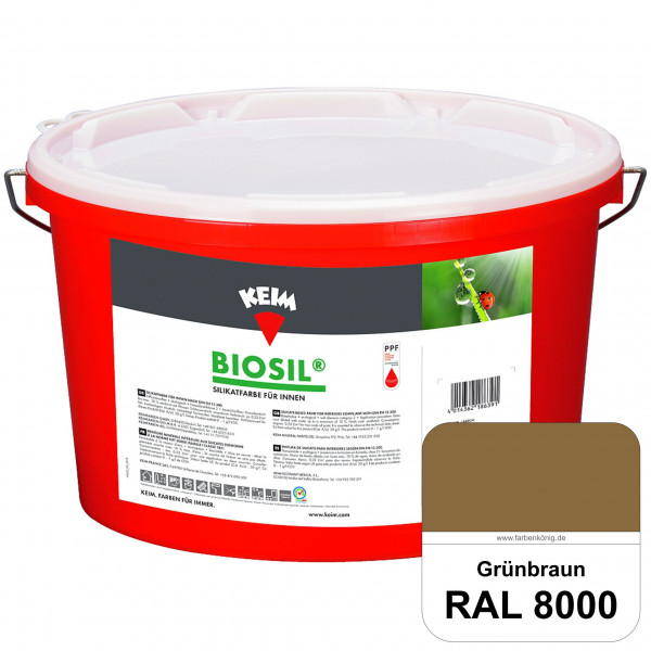 KEIM BIOSIL® (RAL 8000 Grünbraun)