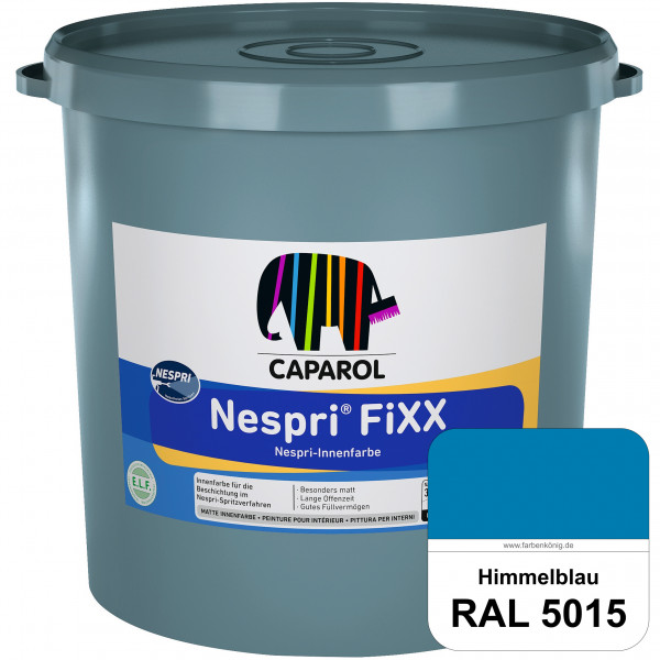 Nespri® FiXX (RAL 5015 Himmelblau) Spezielle Innenfarbe für die rationelle Beschichtung im Nespri-Sp