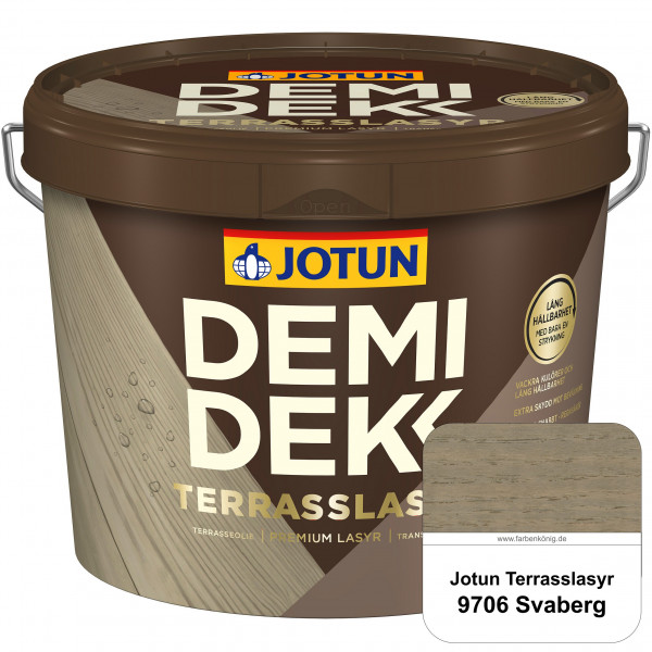 DEMIDEKK Terrasslasyr - Holzöl (9706 Svaberg)