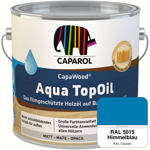 CapaWood® AquaTopOil (RAL 5015 Himmelblau)