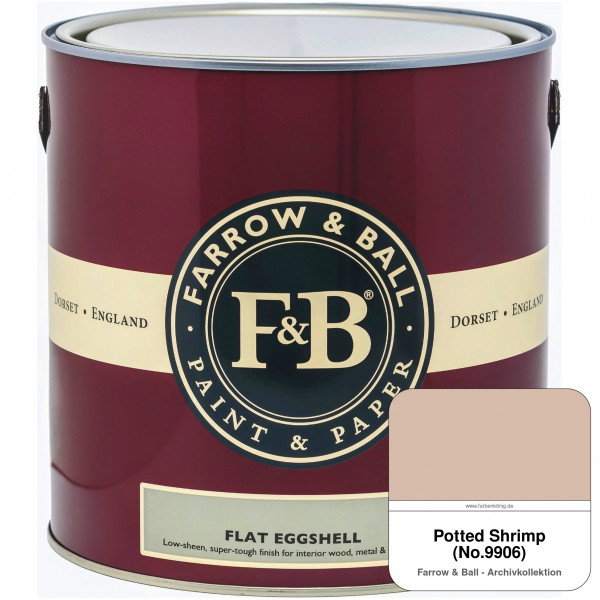 Flat Eggshell (Potted Shrimp No. 9906)