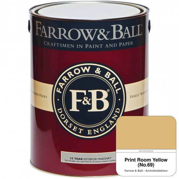 Exterior Masonry (Print Room Yellow No. 69)