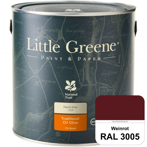 Traditional Oil Gloss (RAL 3005 Weinrot)