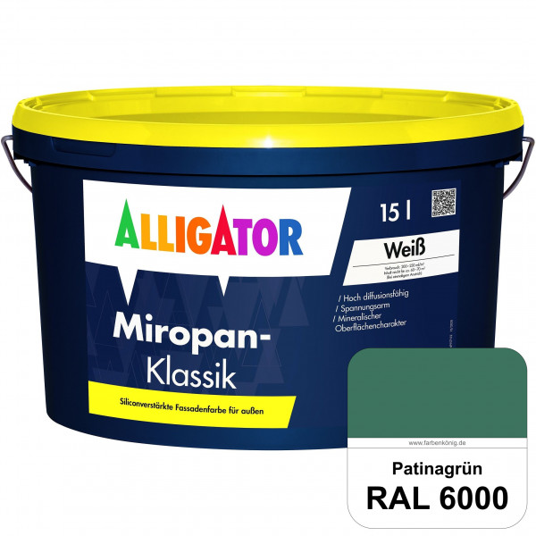 Miropan-Klassik (RAL 6000 Patinagrün)