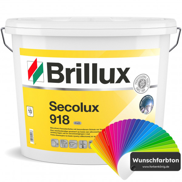 Secolux 918 TSR-Formel (Wunschfarbton) für den Einsatz auf WDVS - ehemals Silicon-Fassadenfarbe 918