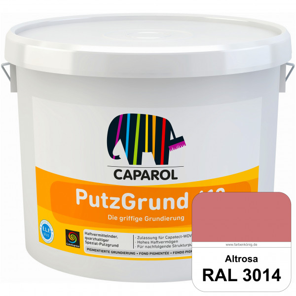 Putzgrund 610 (RAL 3014 Altrosa) Wasserverdünnbare & haftvermittelnde gefüllte SpezialGrundierfarbe