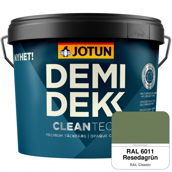 DEMIDEKK Cleantech (ehemals Demidekk Optimal, Demidekk Ultimate Täckfärg) - Deckende Holzfarbe für A
