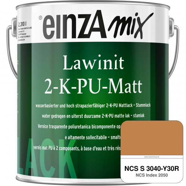 einzA Lawinit 2-K-PU Matt Stammlack (NCS S 3040-Y30R)