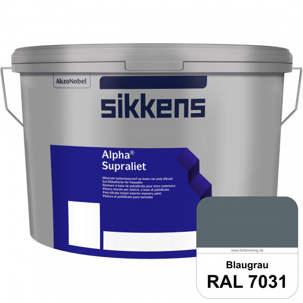 Alpha Supraliet (RAL 7031 Blaugrau)