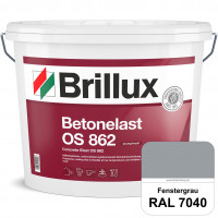 Betonelast OS 862 (RAL 7040 Fenstergrau) Wetterbeständige & UV-Schutzbeschichtung für Betonflächen (