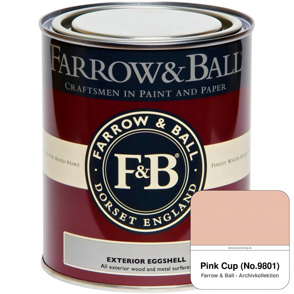 Exterior Eggshell (Pink Cup No. 9801)
