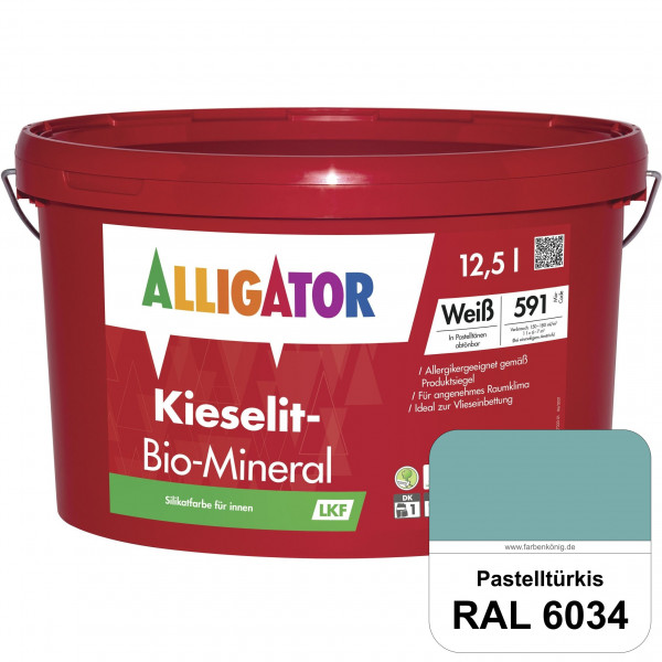 Kieselit-Bio-Mineral LKF (RAL 6034 Pastelltürkis)
