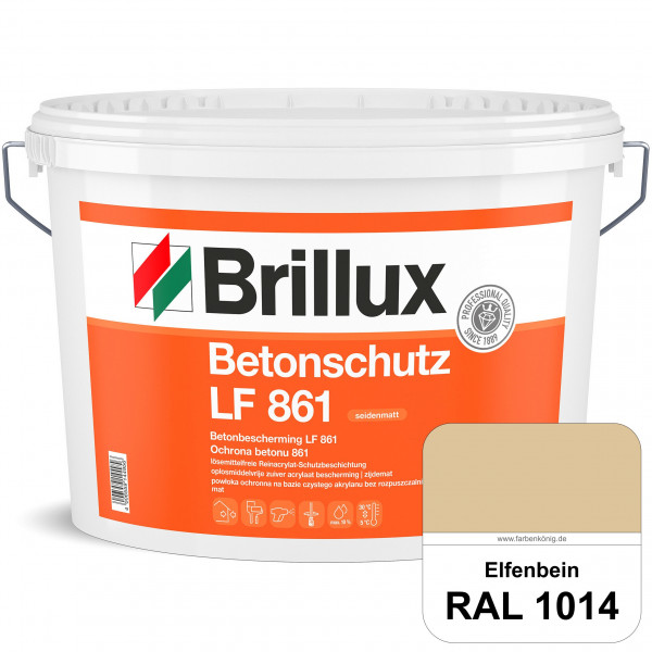 Betonschutz LF 861 (RAL 1014 Elfenbein) Wetterbeständige Lasur für mineralischen Untergründen z. B.