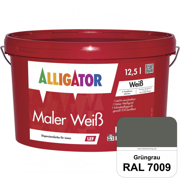 Maler Weiß LEF (RAL 7009 Grüngrau)