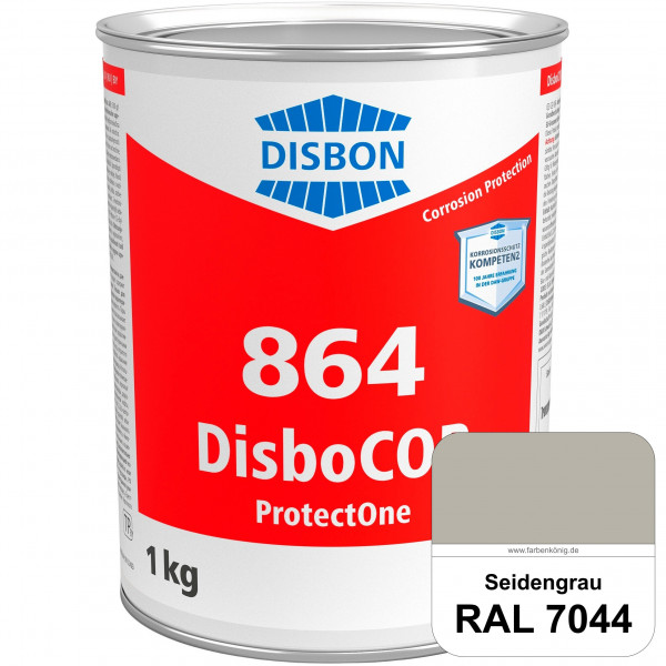 DisboCOR 864 ProtectOne (RAL 7044 Seidengrau) 1-Topf-geeignete Korrosionsschutz für alle metallisch