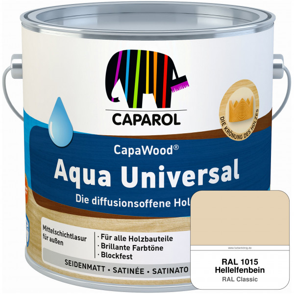 CapaWood® Aqua Universal (RAL 1015 Hellelfenbein)