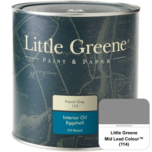 Interior Oil Eggshell (114 Mid Lead Colour)