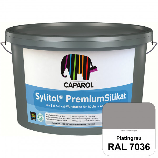Caparol Sylitol PremiumSilikat (RAL 7036 Platingrau) - ehemals Histolith PremiumSilikat
