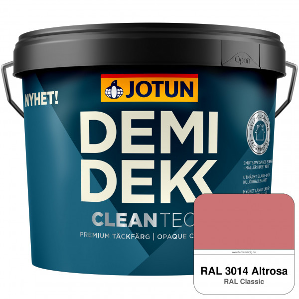 DEMIDEKK Cleantech (ehemals Demidekk Optimal, Demidekk Ultimate Täckfärg) - Deckende Holzfarbe für A