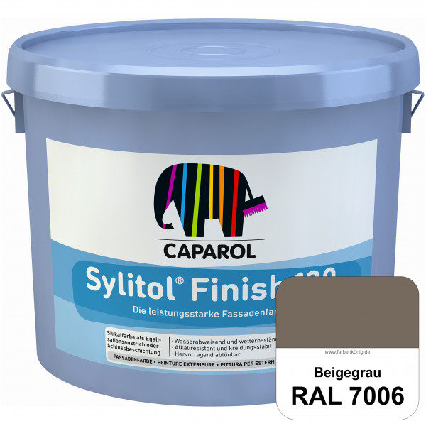 Sylitol® Finish 130 (RAL 7006 Beigegrau) wetterbeständige Fassadenbeschichtungen auf Silikatbasis