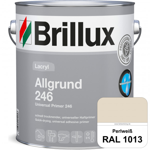 Lacryl Allgrund 246 (RAL 1013 Perlweiß) Grundierung für Acryl- und Alkydharzlacken auf Holz, Zink, v