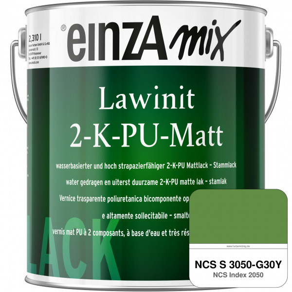 einzA Lawinit 2-K-PU Matt Stammlack (NCS S 3050-G30Y)