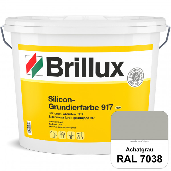 Silicon-Grundierfarbe 917 (RAL 7038 Achatgrau) Spezial-Grundierfarbe im Silicon-System (außen)