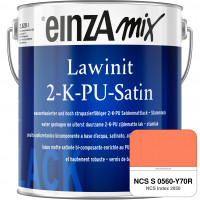 einzA Lawinit 2-K-PU Satin Stammlack (NCS S 0560-Y70R)