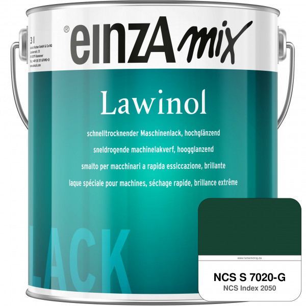 einzA Lawinol hochglänzend (NCS S 7020-G)