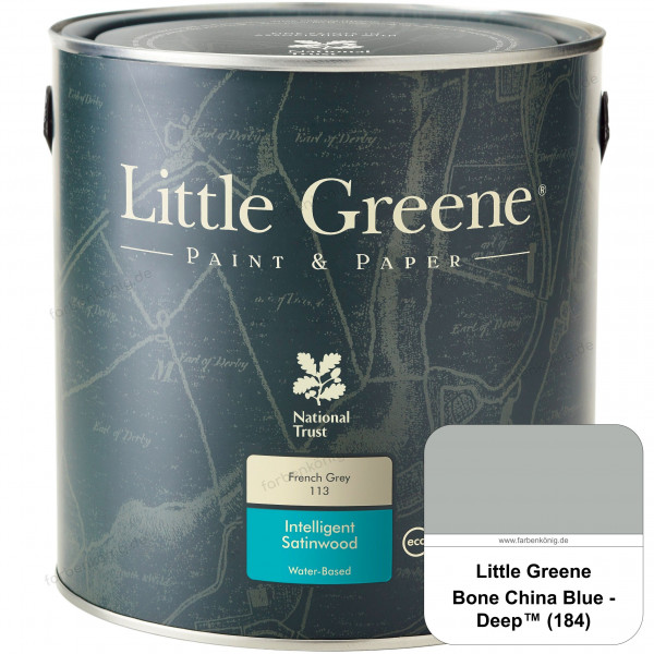 Intelligent Satinwood (184 Bone China Blue - Deep)