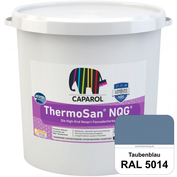 ThermoSan® NQG® Nespri (RAL 5014 Taubenblau) Siliconharz-Bindemittelkombination mit integrierter Nan