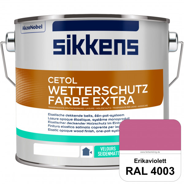 Cetol Wetterschutzfarbe Extra (RAL 4003 Erikaviolett)