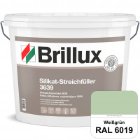 Silikat-Streichfüller ELF 3639 (RAL 6019 Weißgrün) Wetterbeständiger, gebrauchsfertiger Streichfülle