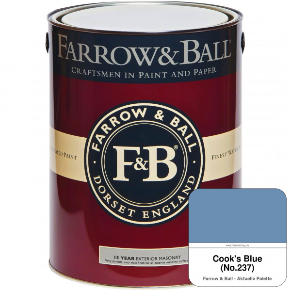 Exterior Masonry (Cook's Blue No. 237)