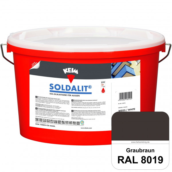 KEIM Soldalit® (RAL 8019 Graubraun)