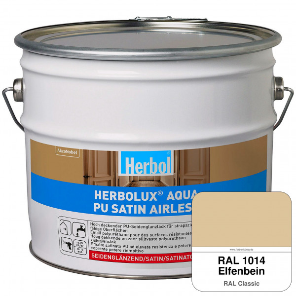 Herbolux Aqua PU Satin Airless (RAL 1014 Elfenbein)