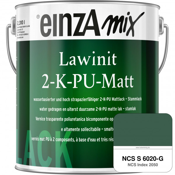 einzA Lawinit 2-K-PU Matt Stammlack (NCS S 6020-G)