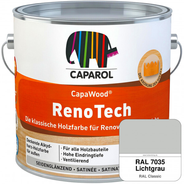 CapaWood® RenoTech (RAL 7035 Lichtgrau) - ersetzt Capadur RenoTech