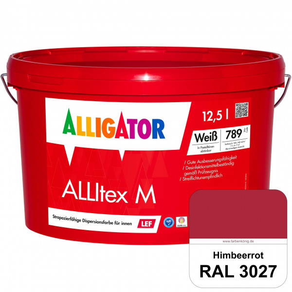 ALLITEX M LEF (RAL 3027 Himbeerrot)