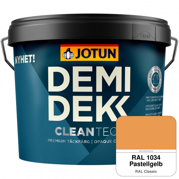 DEMIDEKK Cleantech (ehemals Demidekk Optimal, Demidekk Ultimate Täckfärg) - Deckende Holzfarbe für A