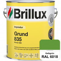 Impredur Grund 835 (RAL 6018 Gelbgrün) Grundierung für Laub- und Nadelholz wie Fenstern, Türen etc. 