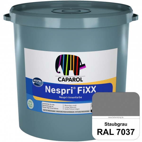 Nespri® FiXX (RAL 7037 Staubgrau) Spezielle Innenfarbe für die rationelle Beschichtung im Nespri-Spr