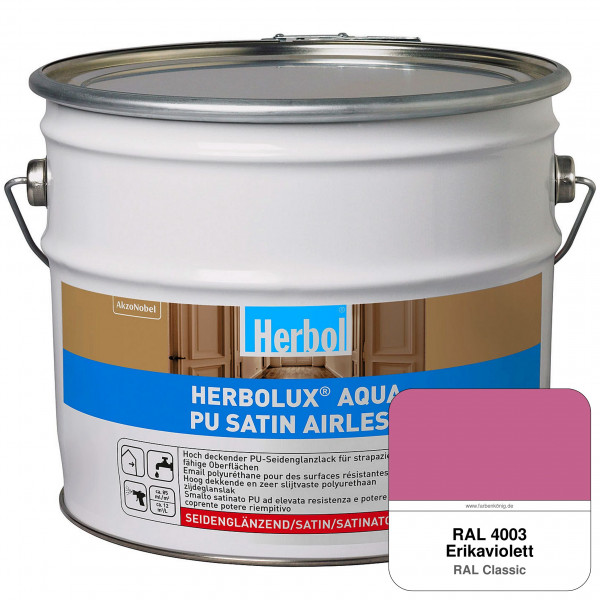 Herbolux Aqua PU Satin Airless (RAL 4003 Erikaviolett)