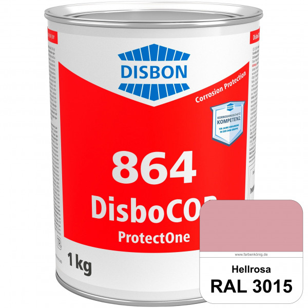 DisboCOR 864 ProtectOne (RAL 3015 Hellrosa) 1-Topf-geeignete Korrosionsschutz für alle metallische