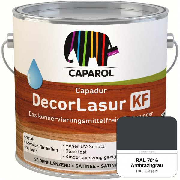 Caparol Capadur DecorLasur KF (RAL 7016 Anthrazitgrau)