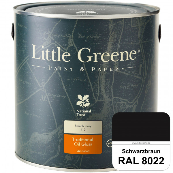 Traditional Oil Gloss (RAL 8022 Schwarzbraun)