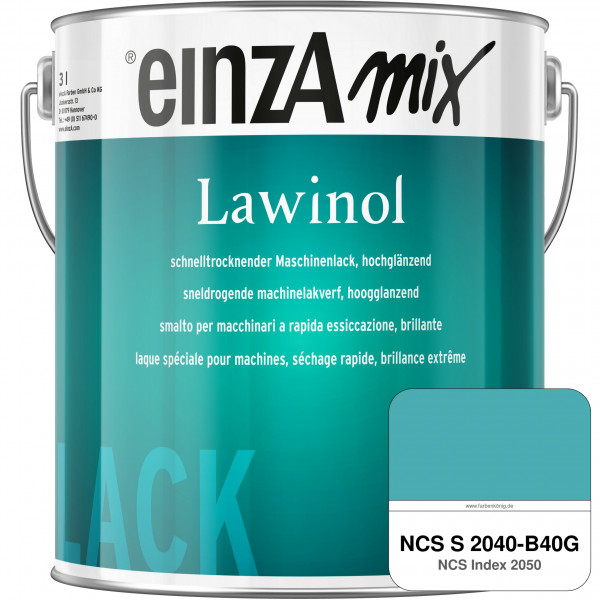 einzA Lawinol hochglänzend (NCS S 2040-B40G)